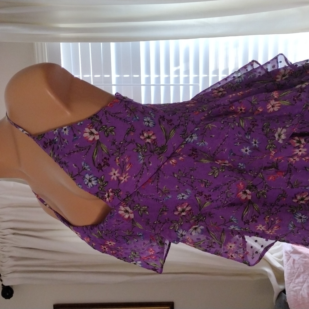 ASTR the label, flowy midi dress, S